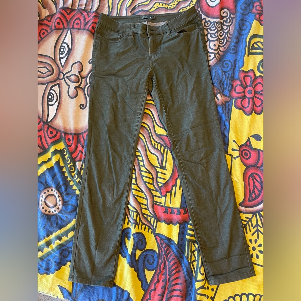 PRANA Jeans - Deep Green - Size 8 / Size 29